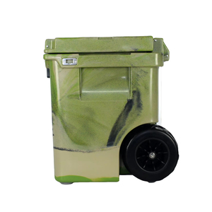 Glacière portable isotherme 45L avec logo personnalisé, en PE rotomoulé, étanche, pour camping et pêche, avec roues, pour aliments et boissons - Product Image 5
