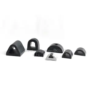 Custom Nonstandard D Type Marine Dock Fenders Rubber Dock Bumpers Damper For Boats