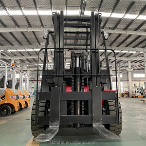 Montacargas Eléctrico de 5 Toneladas con Asiento, Batería de Plomo-Ácido, Neumáticos Sólidos, Montacargas de Alta Resistencia para Manejo de Materiales en Almacenes, Directo de Fábrica - Product Image 2