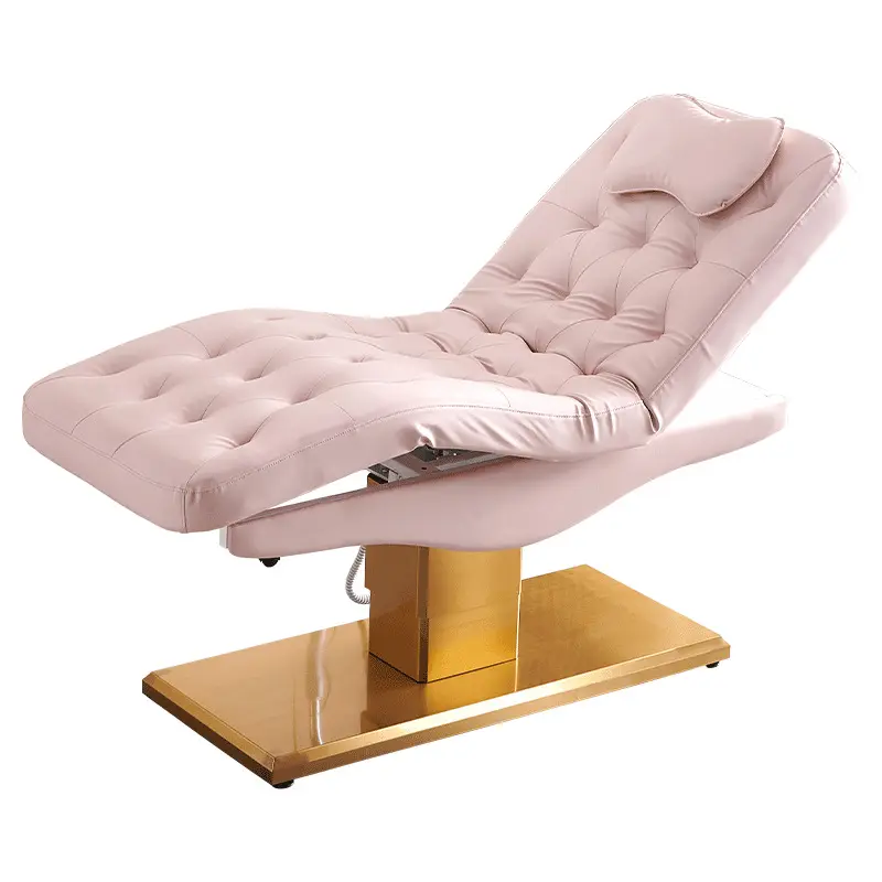 नया डिजाइन हाइड्रोलिक स्पा स्ट्रेचर चेहरे कॉस्मेटिक कुर्सी सैलून इलेक्ट्रिक सौंदर्य बिस्तर