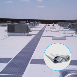 Membrana impermeabilizante sintética de aleación de polipropileno flexible y olefina termoplástica compuesta de poliolefina modificada TPO - Product Image 4