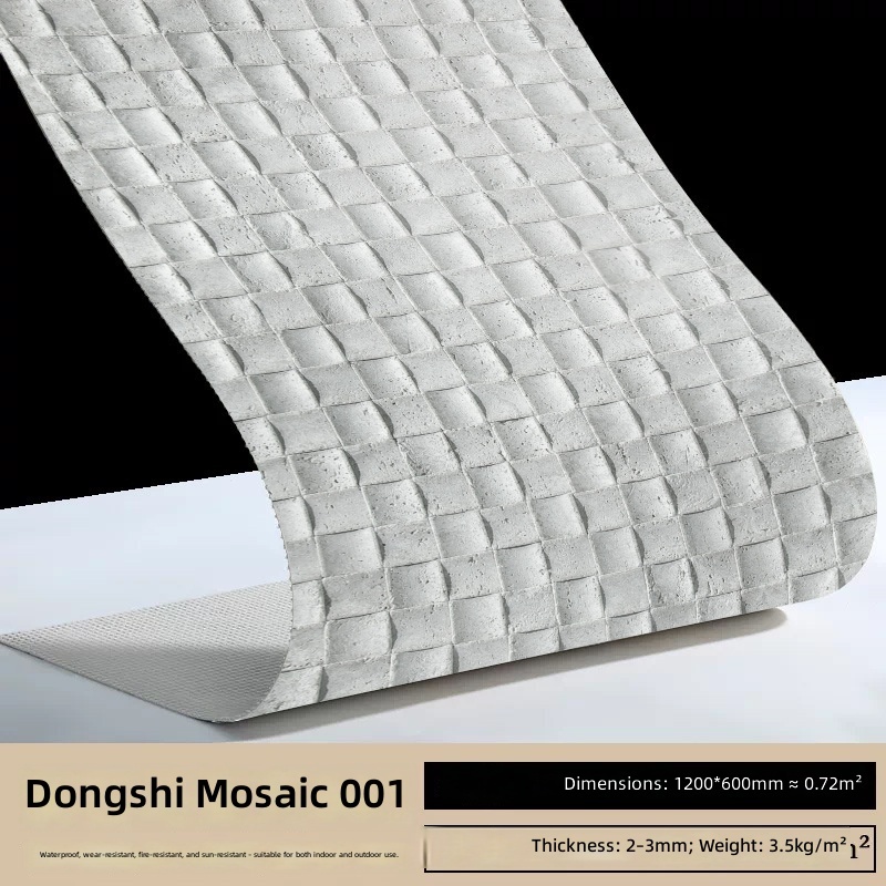 Travertine mosaic 001