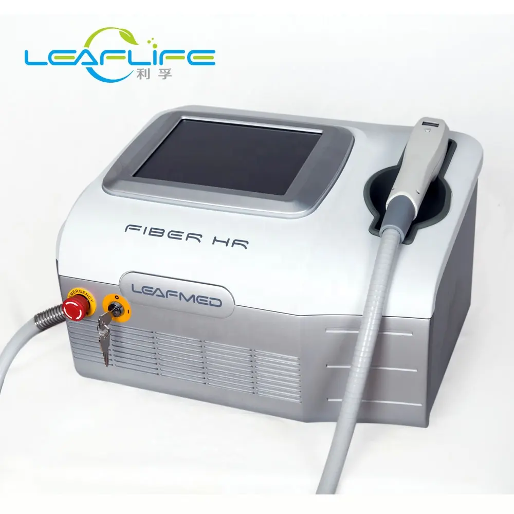 Macchina professionale per la depilazione laser 2023 2100W/macchina per la depilazione laser a diodi accoppiata a fibra 810nm-fibra di Leaflife HR