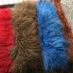 Fourrures d'animaux, bandes de peau de mouton 100% naturelle, Mongolie, <span class=keywords><strong>Genghis</strong></span> <span class=keywords><strong>Khan</strong></span> - Product Image 1
