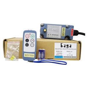 Saga-L6 Radio Industri Nirkabel 4 Saluran 1 Pemancar 1 Tombol Penerima Kontrol Jarak Jauh - Product Image 5