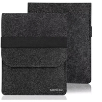 Étui de protection pour lecteur de livres électroniques, sac de rangement universel en feutre pour tablette, coque de protection universelle pour ordinateur de 6 à 8 pouces