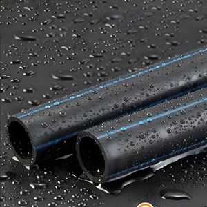 Tubi flessibili in HDPE neri flessibili per l'approvvigionamento idrico agricolo tubi di irrigazione in polietilene PE - Product Image 4