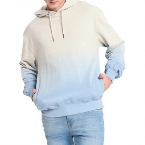 Custom Heavyweight Men Hoodie Loose Fit Oversized Hooded Sweatshirt Premium Cotton Blend Streetwear Pullover Hoodies For Mens - Product Image 6