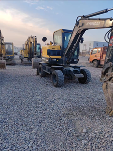 รถตัก60w-9แบบมีล้อขนาด6ตันฮุนได robex 60W 60W-7ขุดล้อ150W - Product Image 2