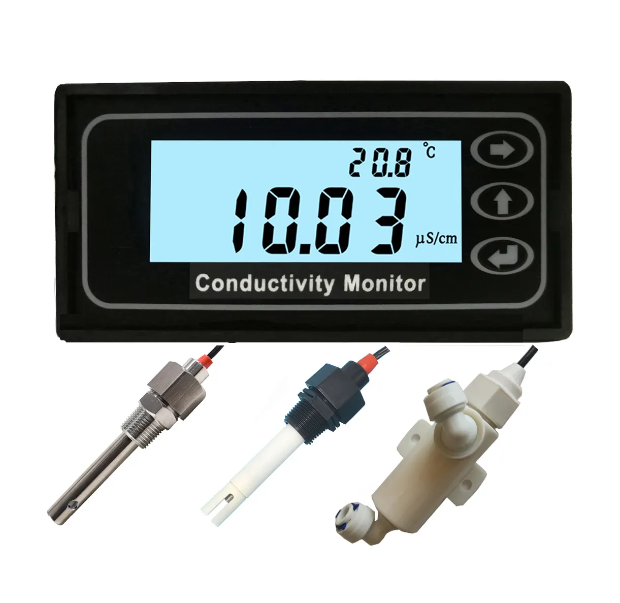 Instrumentos de teste on-line do sensor do monitor de condutividade CM TDS 230 com PID 4-20mA RS485 OEM garantia de 3 anos