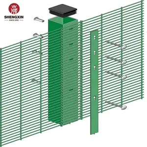 High Security Welded 358 Anti Climb Fence-Mesh Wire Mesh Fence Manufacturers