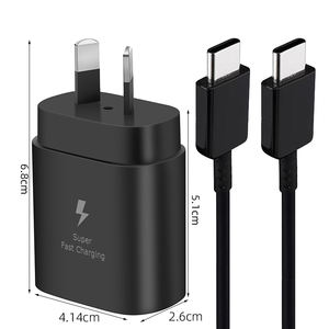 PD 25W <span class=keywords><strong>Mini</strong></span> chargeur mural EU US UK 3 broches USB C adaptateur chargeurs pour téléphone usine Carregador chargeurs portables cellulaires pour téléphone - Product Image 3