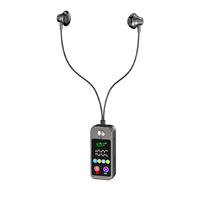 Nouveaux écouteurs Bluetooth de style Lavalier avec transformation vocale pour appels, karaoké et retour audio, autonomie longue durée