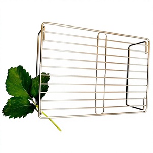 Grille de barbecue extérieure en charbon de bois 50 cm en métal soudé, résistante à la corrosion, facile à nettoyer pour grillades, poêlons et poisson - Product Image 1