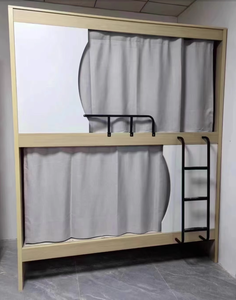 Cama litera cápsula de madera más popular con estructura de acero para hostales juveniles y uso en hoteles para adultos - Product Image 2
