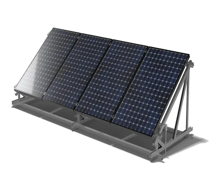 Ayarlanabilir zemin braketi Pv paneli kurulum güneş montaj iskelesi yapı ev çatı