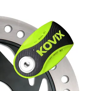 KOVIX安全防盗安全防水锁自行车自行车摩托车报警盘锁