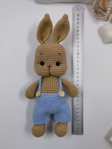 Wool Crochet Doll Finished Crochet Ball Finished Knitted Doll <strong>Snoopy</strong> Pendant Decoration - Product Image 3