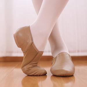 Chaussures de danse jazz en tissu élastique de danse latine chaussures d'entraînement pour enfants - Product Image 5