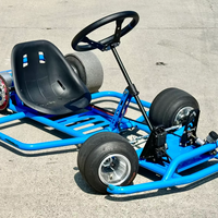 Kart à pédales, karting à dérive, propulsion arrière, moteur 4 temps, 105 km/h, dérive en extérieur, capacité de charge de 200 kg
