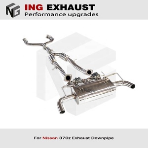 ING Ventes directes d'usine Échappement Catback pour <span class=keywords><strong>Nissan</strong></span> 350Z <span class=keywords><strong>370Z</strong></span> 2003 2006-3.5 Voix aiguë en acier inoxydable - Product Image 3