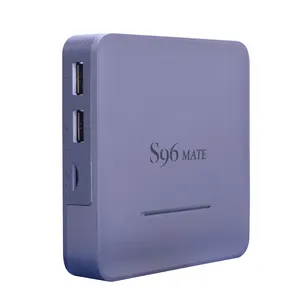 S96 Mate Amlogic S905W2 ram 4gb rom 32gb 2 USB bağlantı noktaları akıllı 4k ultra hd set üstü kutusu tv kutusu android 11
