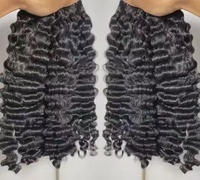 Lot de Cheveux Naturels Indiens en Gros, Alignés dans le Sens de la Cuticule, Bouclés et Volumineux, Cheveux Humains Bruts Birmans Bouclés pour Femmes Noires