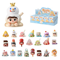 Boîtes mystères de figurines de dessins animés Kawaii pour filles, mignonnes et originales, pour la décoration de la maison et du bureau, objets de collection en résine