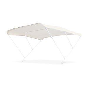 Excellente vente en gros de parasols en aluminium résistant aux UV, structure à 3 arches, couleurs disponibles - Product Image 4