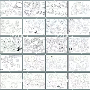 KY Posilovaci Chino raro Anime Elf Ball Really New Town Episodio 1 Polaroid Tarjeta coleccionable Pokemoned Cards Booster Box - Product Image 3