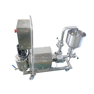 Mezclador Homogeneizador de Alto Cizallamiento Multietapa de Acero Inoxidable de Grado Alimenticio SS316L, Bomba de Emulsión con Inversor - Product Image 6