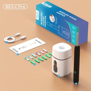 NE3-C Pro Dispositivo per la Pulizia delle Orecchie, Elettrodomestico per la Cura Personale, Visibile e con Ricarica Type-C, Connessione Wi-Fi e Base - Product Image 1