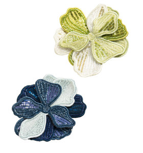 <span class=keywords><strong>3D</strong></span> hoa <span class=keywords><strong>sequin</strong></span> hoa đính trang trí đính cườm hoa cho túi giày quần áo phụ kiện may mặc - Product Image 4