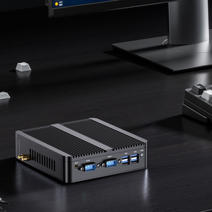 Msecore Smart Low Power Consumption <strong>Fanless</strong> Mini <strong>PC</strong> Intel N150 16GB DDR4 512GB SSD 2HD 2COM 2LAN Mini Computer Mini Desktop - Product Image 2