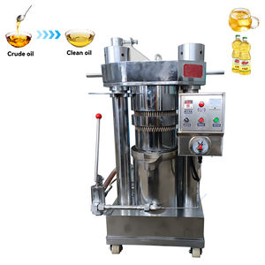 Máquina Prensa de Aceite Hidráulica, Extractor de Aceite de Coco y Cacahuete por Presión en Frío, Alto Rendimiento de Aceite, Equipo Automático para la Producción de Aceite - Product Image 5