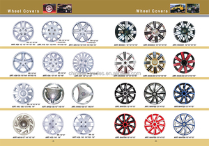Couvre-roues de voiture universels en plastique argent et <span class=keywords><strong>bleu</strong></span>, enjoliveurs de voiture bleus avec 13 pouces 14 pouces 15 pouces - Product Image 3