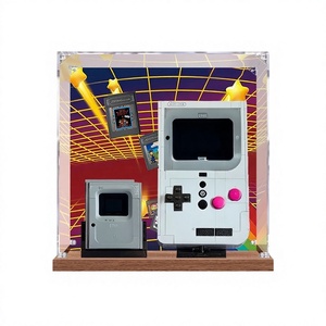 Estuche Acrílico para Nintendo Game Boy <span class=keywords><strong>Mario</strong></span>, Compatible con el Set 72046, Caja de Almacenamiento Multiusos a Prueba de Polvo, Hecho en China - Product Image 1