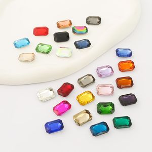 Accesorio DIY de cristal de diamante octogonal rectangular con base puntiaguda, funda para teléfono con incrustaciones de diamantes - Product Image 2