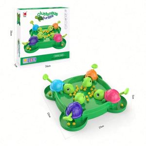 Jeu de société éducatif pour enfants Hot Turtle Eating Bean Toy, jeu de table interactif parent-enfant - Product Image 3