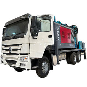 <span class=keywords><strong>รถ</strong></span>ขุดเจาะบ่อน้ำแบบติดตั้งบนรถบรรทุก 400M 600M พร้อมบริการจัดส่งรวดเร็ว เครื่องเจาะน้ำแบบลมแรงดันสูง - Product Image 1