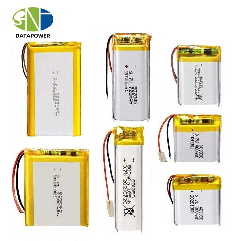 OEM 3.7 v Rechargeable Li ion Polymer Batteries 10000mah 700mah 850mah 2300mah 20000mah 501848 3.7v Lithium ion Lipo Battery 37