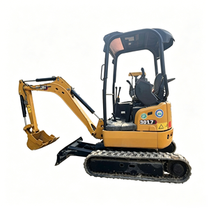 Excavadora de cadenas Caterpillar 301.7 de 1.7 toneladas, usada, en buen estado, máquina de construcción con alta eficiencia EPA, en oferta. - Product Image 2