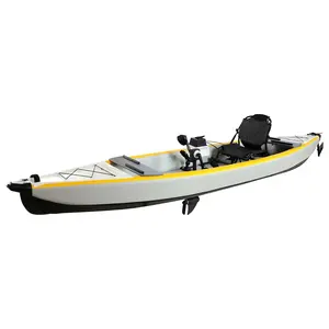 Kayak dropstitch in vendita con pedale sedia tipo 1 persona kayak gonfiabile kayak economici
