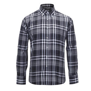 Degli uomini della Camicia 2021 Nuovo A Maniche Lunghe Controllato Casual Stile Classico degli uomini di Camicia di <span class=keywords><strong>Grandi</strong></span> Dimensioni - Product Image 5