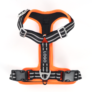 Benutzer definierte OEM Luxus verstellbare taktische Hunde geschirr für große Hunde No Pull Reflective Pet <span class=keywords><strong>Dog</strong></span> Westen geschirre zum Gehen - Product Image 2