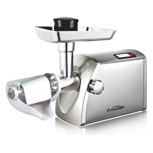 <span class=keywords><strong>Hachoir</strong></span> à <span class=keywords><strong>viande</strong></span> électrique puissant 3000W AMG36 avec boîtier en acier inoxydable et boîte de vitesses métallique pour usage domestique - Product Image 6