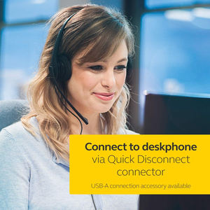 Casque stéréo supra-auriculaire <span class=keywords><strong>Jabra</strong></span> Biz 1500 Duo/Mono <span class=keywords><strong>QD</strong></span> avec microphone antibruit - Product Image 4