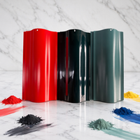 Peinture en poudre époxy-polyester thermodurcissable écologique Xiuhe, couleurs personnalisées, pour la construction de bateaux, vernis plastique