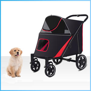 Veilige En Stijlvolle Ruime En Duurzame Grote Kinderwagen Ontworpen Met Verzorgingstafel, Fietswagentje, Hondenshowtrolley - Product Image 6