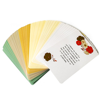 Cartes de positivité personnalisées, cadeau de pleine conscience, encouragement, citations inspirantes, cartes d'affirmation, jeu de cartes